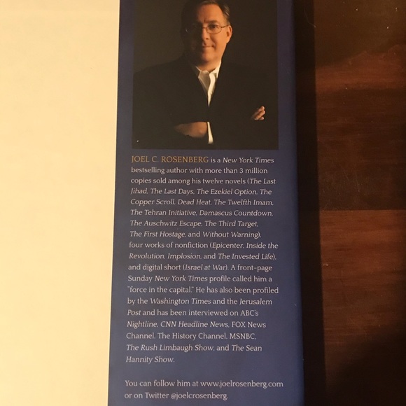 Joel C Rosenberg bundle two hardcovers - Picture 2 of 6